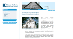 Desktop Screenshot of keilberg-bauservice.de
